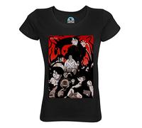 French Unicorn T-Shirt Femme Col Rond Coton Bio Full Metal Alchemist Manga Brotherhood Japon