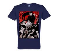 French Unicorn T-Shirt Homme Col Rond Coton Bio Full Metal Alchemist Brotherhood Méchants