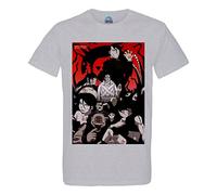 French Unicorn T-Shirt Homme Col Rond Coton Bio Full Metal Alchemist Brotherhood Méchants