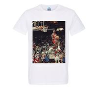 French Unicorn T-Shirt Homme Col Rond Coton Bio Michael Jordan Dunk Contest 1988 Reverse Basketball