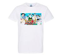 French Unicorn T-Shirt Homme Col Rond Coton Bio Olive et Tom Captain Tsubasa Manga Cartoon Japon Football