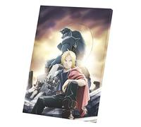 French Unicorn Tableau mural Impression sur Toile Full Metal Alchemist Brotherhood Eward Elric Manga (60 cm x 85 cm)