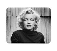 French Unicorn Tapis de Souris Aspect Cuir Photo de Star Célébrité Marilyn Monroe Actrice Vieux Cinéma Original 1-22 x 18 cm