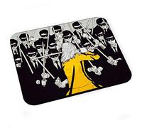 French Unicorn Tapis de Souris Film Kill Bill Volume 1 Affiche Cinema Film Comédie Noir