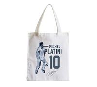 French Unicorn Tote bag Sac Shopping Michel Platini 10 Collage Retro Football Star Vintage