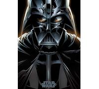 Frenchiart FixArt Poster Métallique - Star Wars - Dark Vador 2 - 30 cm x 42 cm - Avec aimant mural inclus - Décoration Murale