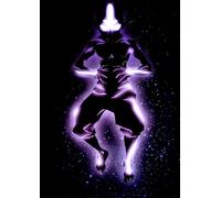 Frenchiart Poster Métallique Aang - Avatar : Le Dernier Maître de l’Air v3 - Série Culte - 30 x 42 cm - Avec Aimant Mural