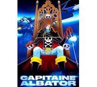Frenchiart Poster Métallique Albator - Capitaine Albator v3 - Anime Culte - 30 x 42 cm - Avec Aimant Mural