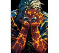 Frenchiart Poster Métallique Kento Nanami Jujutsu Kaisen, 30 cm x 42 cm, avec Aimant Mural