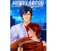 Frenchiart Poster Métallique Nicky Larson v2 - City Hunter - Anime Culte - 30 x 42 cm - Avec Aimant Mural