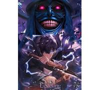 Frenchiart Poster Métallique Solo Leveling - 30 x 42 cm - Fixation Magnétique Murale