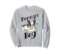 Frenchie Approved - French Bulldog - Mommys Boy - Mom Sweatshirt