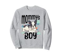 Frenchie Approved - French Bulldog - Mommys Boy - Mom Sweatshirt