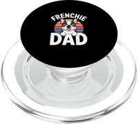 Frenchie Dad Bouledogue Français Chien Papa Mignon Frenchie PopSockets PopGrip pour MagSafe