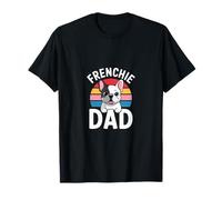 Frenchie Dad Bouledogue Français Chien Papa Mignon Frenchie T-Shirt