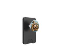 Frenchie Dad Gnome On Retro Sunset For Garden Lover Dog Mom PopSockets PopWallet pour MagSafe
