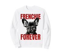 Frenchie Forever Bouledogue Français Portrait Chien Art Sweatshirt