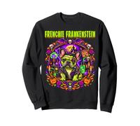 Frenchie Frankenstein Bouledogue français Monstre Effrayant Horreur Sweatshirt