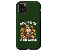 Frenchie Grandpa Gnome For Mom Life Is Better In The Garden Coque pour iPhone 11 Pro