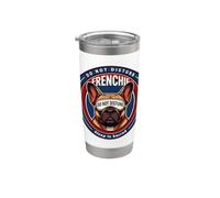 Frenchie Sleep Is Sacred Humour Gobelet isotherme en acier inoxydable double paroi