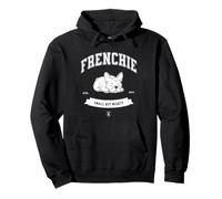 Frenchie University - Petit Bouledogue français mais Puissant Sweat à Capuche