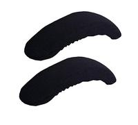 freneci 2 Pcs Doux Chaise Accoudoir Couvre Étirable Bureau Chaise Accoudoir Slipcovers - Noir