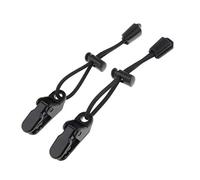 freneci 2pcs Sac à Dos Porte-bâton de Randonnée Pôle de Marche Boucles de Fixation Corde élastique - Clip élastique, comme décrit