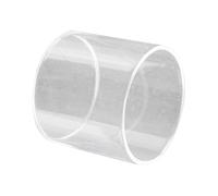 freneci Camping Abat-Jour en Verre Clair Cylindre Abat-Jour en Verre Accessoires de Lampe à Gaz - L