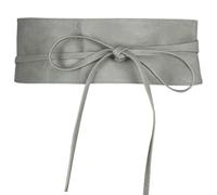 Frentree Ceinture femme, large ceinture portefeuille Obi avec laçage