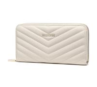 Frentree Portefeuille pour femme avec protection RFID et compartiment pour téléphone portable, beaucoup d'espace pour cartes, pièces de monnaie, billets, ivoire, Décontracté