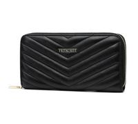 Frentree Portefeuille pour femme avec protection RFID et compartiment pour téléphone portable, beaucoup d'espace pour cartes, pièces de monnaie, billets, Noir , Décontracté