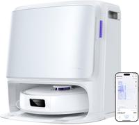 Freo Z10 - Robot Aspirateur et Laveur avec Systeme Anti-Enchevetrement - 15000 Pa - Base Autonome - Nettoyage a 75°C