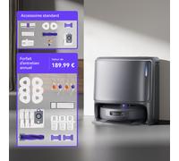 NARWAL Freo Z10 Ultra Kit Ricambi: 1 Spazzola Principale Anti-Groviglio, 3 Panni Lavapavimenti, 4 Spazzole Laterali, 2 Liquido Detergente, 3 Sacchetti Polvere, 2 Filtri HEPA, 3 Guaine