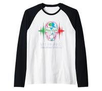 Fréquence de Feedback Freak Punk Rock Music Manche Raglan