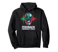Fréquence de Feedback Freak Punk Rock Music Sweat à Capuche