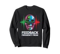 Fréquence de Feedback Freak Punk Rock Music Sweatshirt