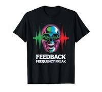 Fréquence de Feedback Freak Punk Rock Music T-Shirt