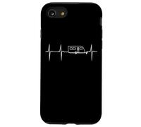 Fréquence du pouls du Rythme Cardiaque Camping Love avec remorque Coque pour iPhone SE (2020) / 7/8