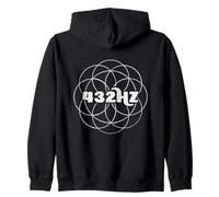 Fréquence sacrée Hertz Pi, Harmonie spirituelle avec la Nature 432 Hz Sweat à Capuche