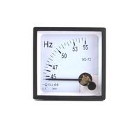Fréquencemètre CA type SQ-72, panneau SQ72-HZ, 45-55 Hz, 380 V/220 V, 72 x 72 mm, 1 pièce(45-55Hz 220V)