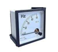 Fréquencemètre Électrique 45-65 Hz Testeur De Tensions Larges Mesure 100 V 220 V Conception ABS Compacte Appareil Industriel Domestique Moniteur De Fréquence À Sur Panneau Compact