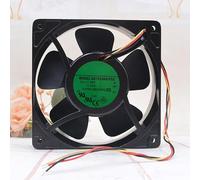 Frequency converter fan AD1224HX-F51 12038 aluminum frame 24V 3wire fan