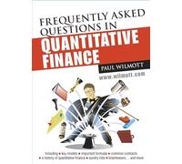 Frequently Asked Questions in Quantitative Finance