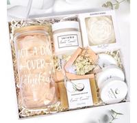 Frerdui Coffret cadeau pour le bain et le corps : ce panier cadeau spa est un cadeau idéal pour les femmes, qui a tout ce dont une femme a besoin. Le kit de spa pour femme comprend un verre de