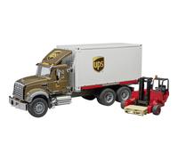 Frère 02828 MACK Granite UPS Logistique Camion avec chariot élévateur à