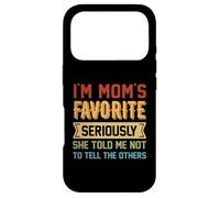 Frère drôle, Je suis la préférée de Maman, Elle m'a Dit de ne Pas Le dire Coque pour iPhone 17 Pro