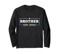 Frère EST. 2026 Funny 1st Time Brother Manche Longue
