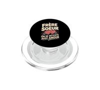 Frère Et Soeur on Se Déteste avec Amour PopSockets PopGrip pour MagSafe
