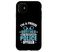 Frère Fier d'un Officier de Police génial Coque pour iPhone 11