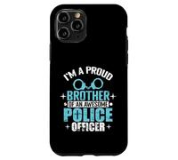 Frère Fier d'un Officier de Police génial Coque pour iPhone 11 Pro